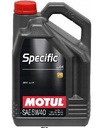 Motorový olej MOTUL 101274 SPECIFIC LL-04 5W40 5L