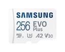 Pamäťová karta Samsung EVO Plus microSDXC 256GB (130 MB/s) + adaptér