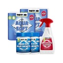 ČISTIČ KÚPEĽŇOV+AQUA KEM MODRÁ+AQUA MÄKKÉ VRECKÁ