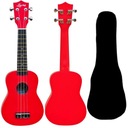 Sopránové ukulele UK-21 RED RED + puzdro