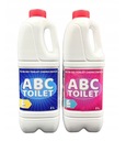 TEKUTINY DO TURISTICKÝCH WC ABC TOI 2X2L NOVINKA!