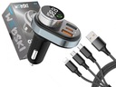 Bluetooth MP3 FM vysielač Nabíjačka + kábel 3 v 1