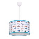 Stropná závesná lampa luster tienidlo lietadla
