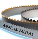 Bimetalová pásová píla M42 27x09x2455