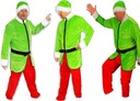 Kostým Santa's Helper Elf L/XL + parochňa