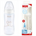 NUK Antikoliková fľaša FC+ UKAZATEL TEPLOTY 300ml Cumlík 6-18m