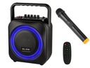 Bezdrôtový mikrofónový karaoke reproduktor s diaľkovým ovládaním