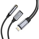 Konektor, AUX Mini Jack 3,5 mm / Lightning audio adaptér, kábel Tech-Protect