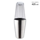 Boston shaker 425 ml Weis