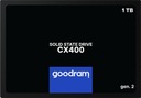 GOODRAM CX400 Gen2 SSD 1TB SATA III 2.5 RETAI