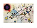 Reprodukcia Wassily Kandinsky Kompozícia 80x60 cm