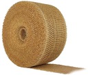 Jutová stuha, Prírodná jutová stuha, 8 cm, 25 m