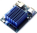Radiátor 40x40x25 pre ODROID XU4 - modrý