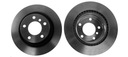 2x brzdový kotúč TRW DF4450