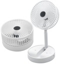 Stolný ventilátor kancelársky ventilátor USB nabíjateľný