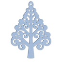 Vianočný stromček z plsti Vianočný stromček 74 modrý vianočný stromček