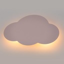 + Zadarmo. Nástenné svietidlo TK Lighting Cloud, ružový obláčik, diskrétne svetlo