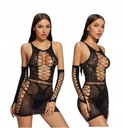 Body Čipkovaná Spodná bielizeň Bodystocking Nočná košeľa