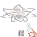 STROPNÉ SVIETIDLO LED LUSTER BIELY VENTILÁTOR STROPNÝ VENTILÁTOR 90W DIAĽK.