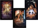 Sada 3 kusov filmových plagátov Star Wars 61x91 cm