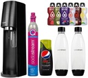 SODASTREAM TERRA SATURÁTOR VODY, 2 FĽAŠE + BOLERO, NOVINKA!