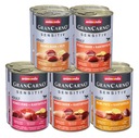 Animonda DOG GranCarno Sensitiv - MIX príchutí SET 400g x10