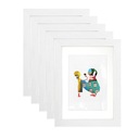 Sada rámov 10x15 MDF NEO + Passpartout -5 ks