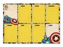 Plán lekcie A4 Marvel Captain America Planer