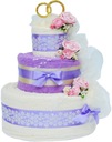 TORTA zo 6 HRUBÝCH utierok UTERÁKY s výšivkou VYŠÍVKY
