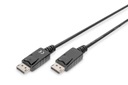 Patch kábel DisplayPort s 1080p západkami