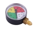 M63 manometer 0-40 bar M12x1,5 postrekovač POLMO