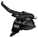 Ľavá predná páka, čierna, Shimano ST-EF41 x3