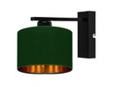 NÁSTENNÁ LAMPA, ZELENÁ A ZLATÁ LED TIIEŇA