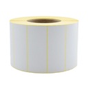 TEPELNÉ ŠTÍTKY 100X36MM 1000 KS FI 40MM BIELY
