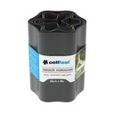 Cellfast Plochá záhradná obruba 25cm x 9m Grafit