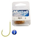 Háčiky Mustad 286B-GL - 289H 50ks. veľkosť: 4