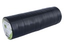 SET 10x ČIERNA PVC IZOLAČNÁ PÁSKA 15mm x 5m