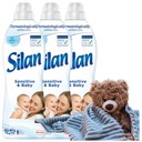 Silan Sensitive Baby aviváž 2,64 l HYPOALERGICKÁ BIELA