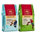 SET Zrnková káva MK Cafe Brasil 100% Arabica 400g MK Cafe Mexico 400g