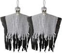 2ks Halloween Hanging Skeletons Ghost Scary