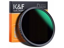 K&F CONCEPT ND3-ND1000 sivý filter 67mm
