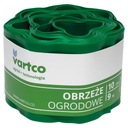 Vlnitá záhradná obruba 15cm x 9m zelená
