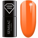 SEMILAC 433 Podporný oranžový hybridný lak 7ml
