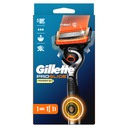 Gillette Fusion5 ProGlide Power Red Holiaci strojček s vymeniteľnými čepeľami 1 ks.