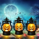 HALLOWEENSKÉ SVIETIDLÁ TEKVICE LED DEKORÁCIE SET 3