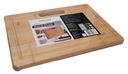 VEĽKÁ A HRUBÁ DOSKA NA KRAJENIE S RUKOVOU SMUKEE 35 x 25 x 1,8 cm CERTIFIKÁT