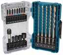 18ks sada vrtákov Makita E-07026 pre SDS PLUS + vrták