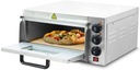 Bituxx elektrická pec na pizzu 350° s kamennou doskou 2000W na chlieb