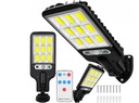 SLNEČNÁ PULIČNÁ LAMPA SENZOR POHYBU LARTERNA NA DIAĽKOVÉ OVLÁDANIE