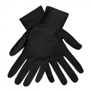 Krátke rukavice Čierne retro 20. roky 20. storočia